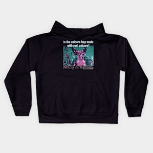 Unicorn frap Kids Hoodie